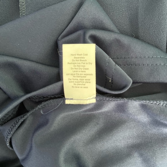 Venus Dress Women’s 10 Deep V Jewelled Front Ruffle Sleeveless - Picture 7 of 9